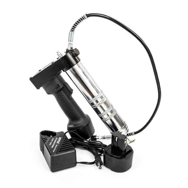 TH-1103 12V Electric Cordless Rechargeable Grease Gun Black 