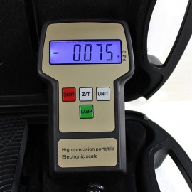 [US-W]100kg Refrigerant Charging Electronic Scale Black