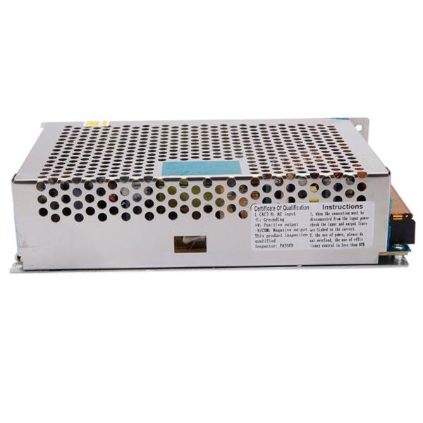 24V DC 10A Switching Power Supply Silver 
