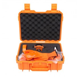 Oshion 1100lb Salvage Magnetic Set Orange Drop-Resistant PP Plastic Box   Magnet   Rope   Gloves   Glue