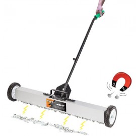 Oshion 36" Magnetic Pick-Up Sweeper with Wheels