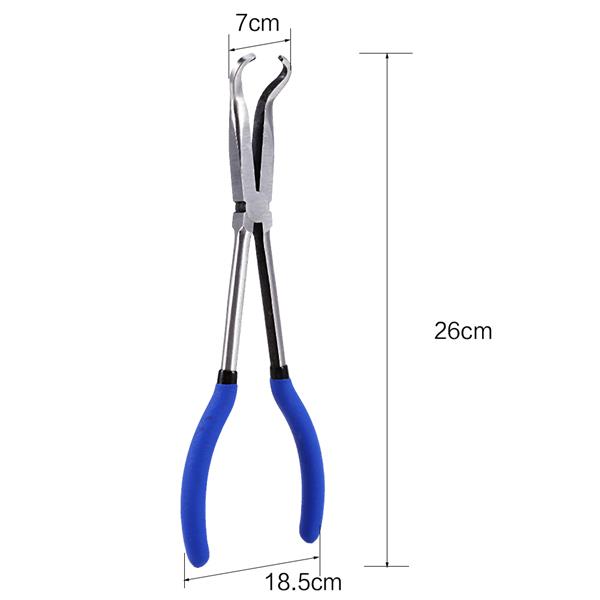 5 pcs/set 11" Long Nose Plier Set Long Reach Straight Needle Cutter Widely Used 